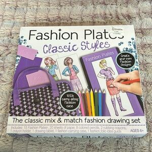 Fashion Plates Classic Styles drawing set 💜